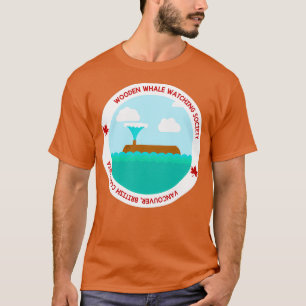 Wooden Whale Watching Society T-shirt