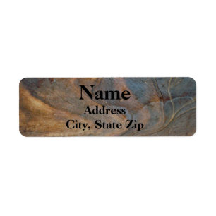 Woodgrain Poled Brown Natuur Pattern buitenshuis Etiket