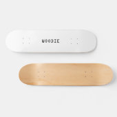 Woodie Skateboard (Horizontaal)