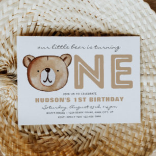 Woodland 1st Birthday Invitation   Uitnodiging tot