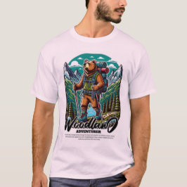 Woodland Adventurer: de geest van het wild T-shirt