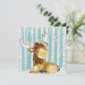 Woodland Animal Friends in Winter Forest- Deer (Staand voorkant)