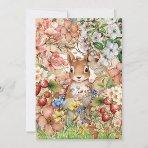 Woodland Animal Merci Note