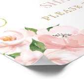 Woodland Animal Pink Floral Oh Snap Share the Love Poster (Hoek)