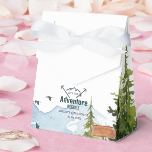 Woodland Animals Adventure Baby shower Bedankdoosjes
