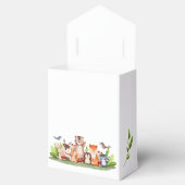 Woodland Animals Baby shower Favor Boxes Bedankdoosjes (Geopend)