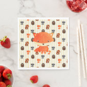 Woodland Animals Baby shower Napkins Servetten (Insitu)