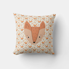 Woodland Animals Boho Design Fox Kussen