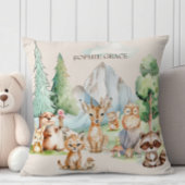 Woodland Animals Boho Rustic Baby Kussen