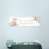 Woodland Animals Boho Tribal Welkomstverbod Spandoek (Beurs)