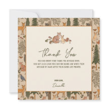 Woodland Animals Boy Baby shower