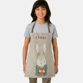 Woodland Animals Bunny Rabbit Waterverf Schort (Insitu)