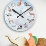 Woodland Animals Children<br><div class="desc">This design created though digital art. It may be personalized in the area provide or customizing by choosing the click to customize further option and changing the name, initials or words. Donc, change le texte color and style or delete the text for an image only design. Contact me at colorflowcreations@gmail.com...</div>