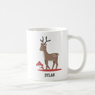 Woodland Animals Gepersonaliseerde Gift Hot Chocol Koffiemok