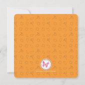 Woodland Animals Herfst Verjaardag Kaart (Achterkant)