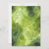 Woodland Animals Hij is een Wilde 1 1e verjaardag Kaart (Achterkant)