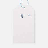 Woodland Animals Kerstmis Cadeaulabel (Achterkant)