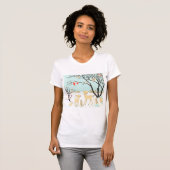 Woodland Animals Kerstmis T-Shirt (Voorkant volledig)