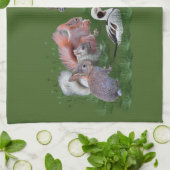 Woodland Animals Kitchen Towel Theedoek (Gevouwen)