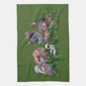 Woodland Animals Kitchen Towel Theedoek (Verticaal)