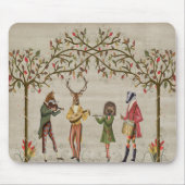 Woodland Animals Minstrel Group Muismat (Voorkant)