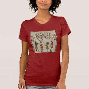 Woodland Animals Minstrel Group T-shirt