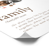 Woodland Animals Nursery Family Poster (Hoek)