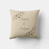 Woodland Animals Nursery Photo Baby Keepomwille Kussen (Achterkant)