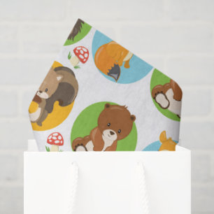 Woodland Animals Party tissuepapier
