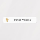 Woodland Animals School Daycare Name Labels (Design 1)