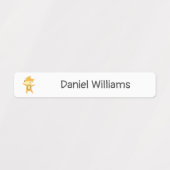 Woodland Animals School Daycare Name Labels (Design 2)