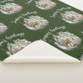 Woodland Animals Sherpa Deken (3/4)