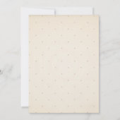 Woodland Animals Spring Baby shower Invitation Kaart (Achterkant)