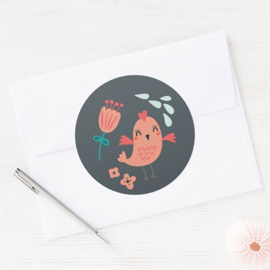 Woodland Animals Sticker Seal (Envelop)