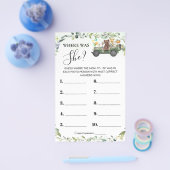 Woodland Animals Waar was de Kaart van het schoene (Enkel)