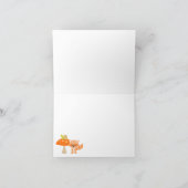 Woodland Animaux Merci Cartes (Intérieur)