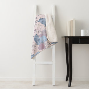 Woodland Art babydeken Sherpa Deken