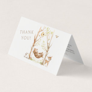 Woodland Baby Douche Opvouwbaar Dank u Auto's Kaart