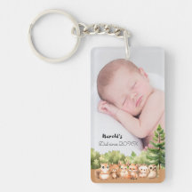 Woodland Baby Jongen Fotonaam sinds papa