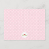 Woodland Baby shower Carte de conseil pour la mère (Dos)