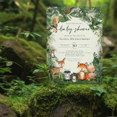 Woodland Baby shower Invitation