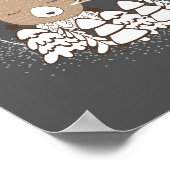 Woodland Bear kwekerij Poster (Hoek)