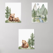 Woodland Beer Nursery Prints - Set van 3 (Voorkant)