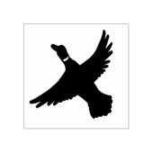 Woodland Bird Art Flying Duck Rubberstempel (Afrduk)