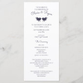 Woodland Birds en Foliage Paarse Programma (Voorkant)