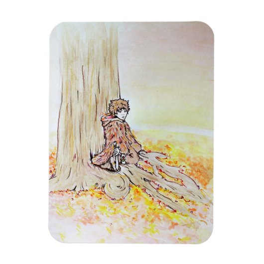 Woodland Boy Magneet (Verticaal)