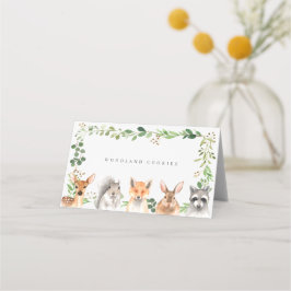 Woodland Buffet Food Labels