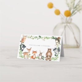 Woodland Buffet Food Labels