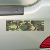 Woodland Camo Bumpersticker (Op auto)