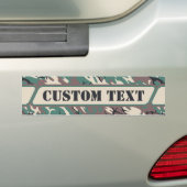 Woodland Camo Bumpersticker (Op auto)